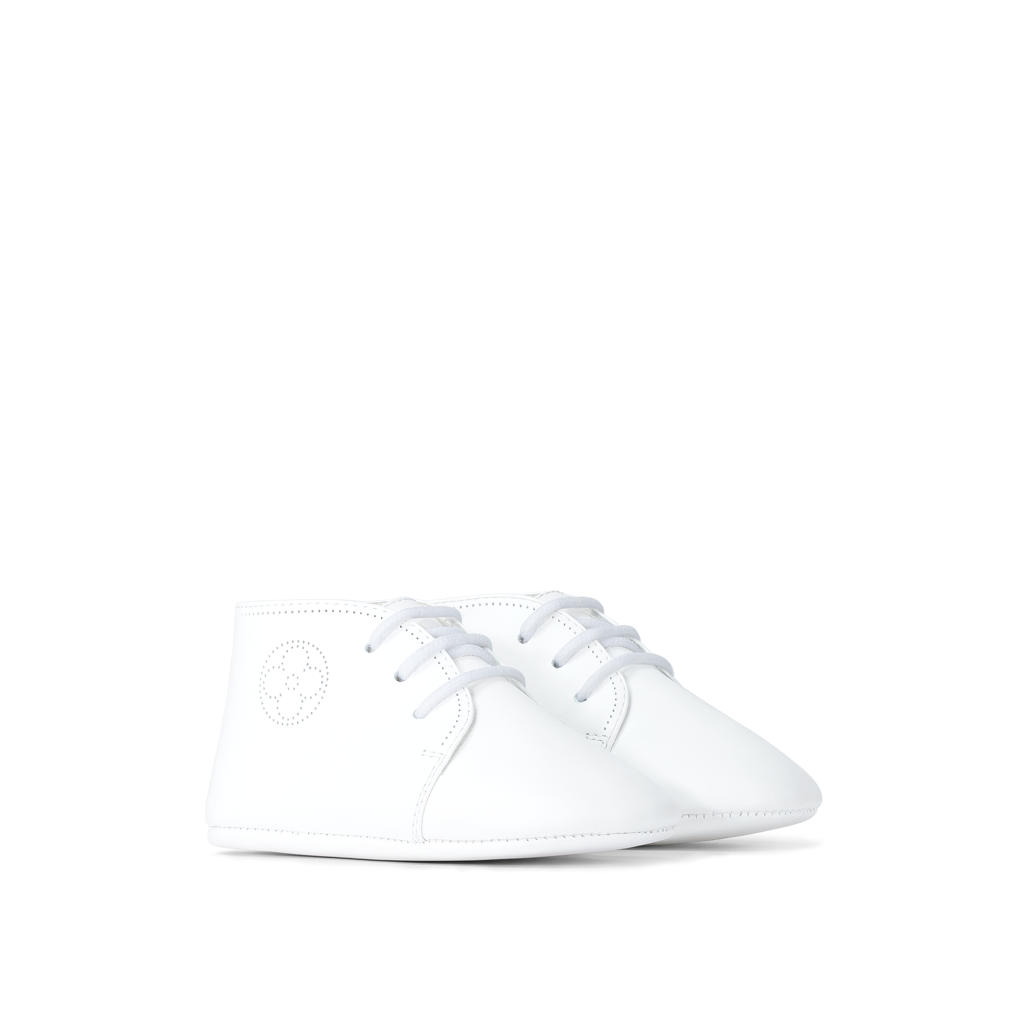 Baby white leather on sale shoes